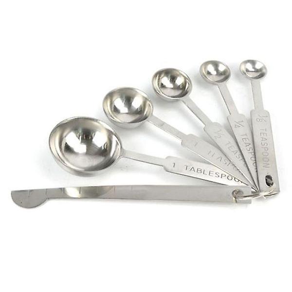  스텐 계량스푼 스쿱 홈베이킹 이유식 계량수저 6종