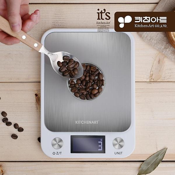  키친아트 주방용 전자 저울(정밀) 1kg-555 저울1g단위