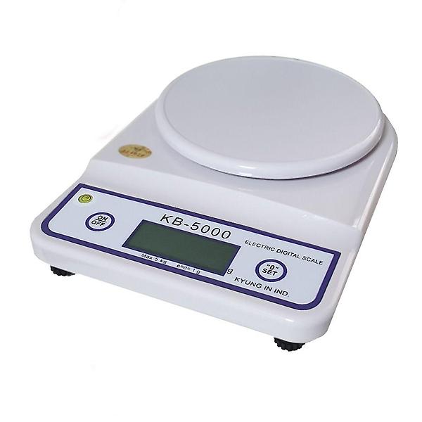  국가형식승인 검정 경인 디지털 주방저울 5Kg