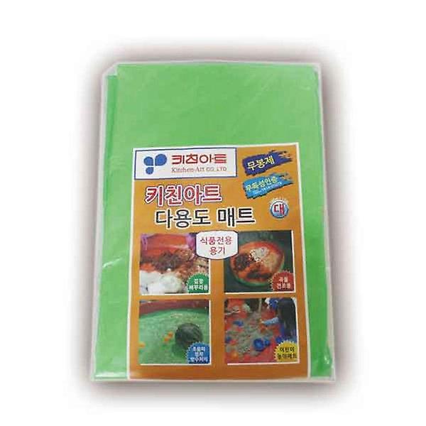  키친아트 다용도 매트 김장 건조 매트 깔개 원형