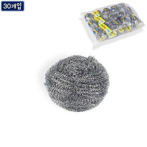  철 수세미-지름 약8cm 30개 묶음