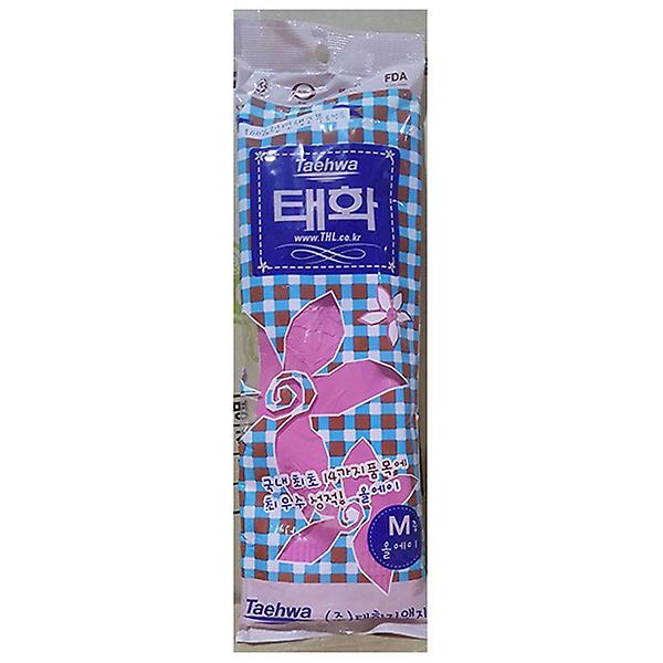  고무장갑 올A 중M 분홍 태화 x50개 주방 업소 식당