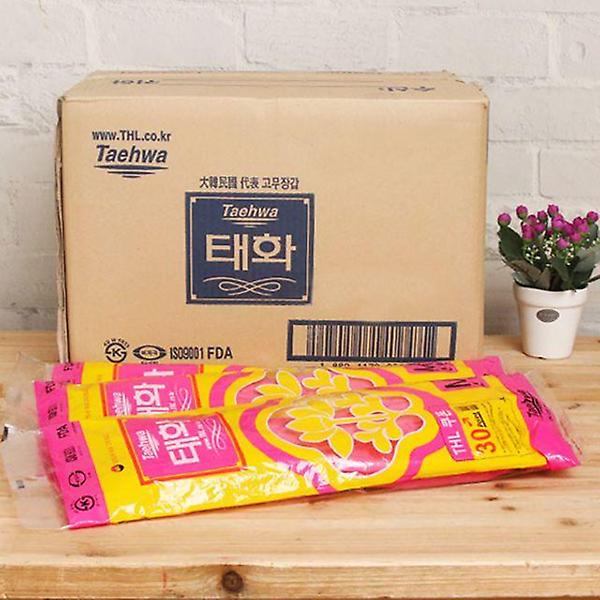  (BOX)태화고무장갑(M 선밴) 핑크 100켤레