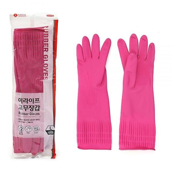  설거지장갑 라텍스롯데고무장갑 롯데이라이프고무장갑