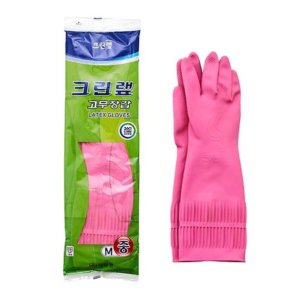  크린랩 고무장갑 ES 중 1P 주방 설거지 청소 장갑