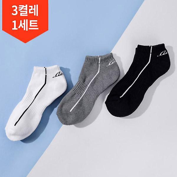  3켤레 1세트/ 리카타 퍼스트 단목 남성 여성 골프양말