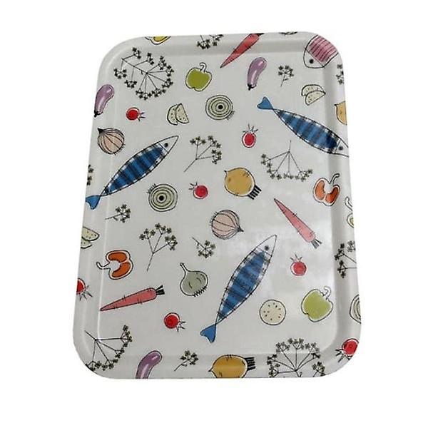  화이바 쟁반 카페 트레이 서빙 과일 쟁반 42cm 1p