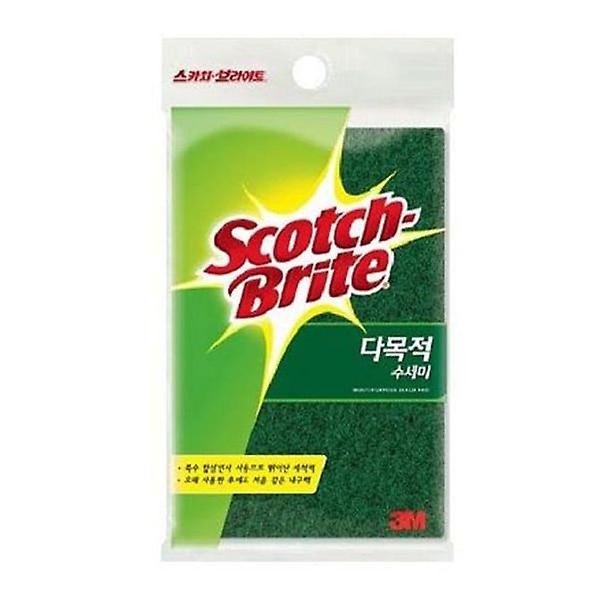  3M 수세미 다용도 부직포 청 주방 수세미 중형 5개입