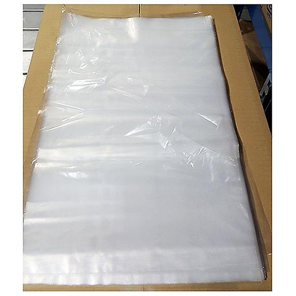  100매 속지 비닐 투명 32x52cm 봉지 일회용 업소 식당