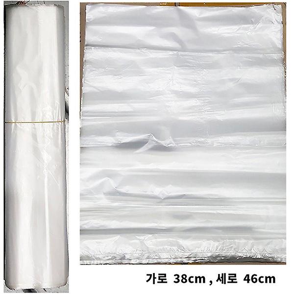  일회용 100매x50개 비닐 봉투 속지 38x46cm 봉지