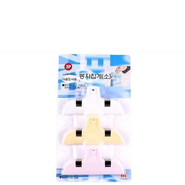  봉지집게 3p 비닐봉지집게 밀봉기 봉지밀봉 봉지 밀봉