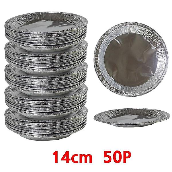  은박접시 14cm 50P 일회용접시 야외용 캠핑용