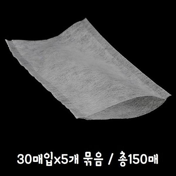  공티백(7x12cm) 30매입 5개 묶음 찻잎 꽃잎차 한방차