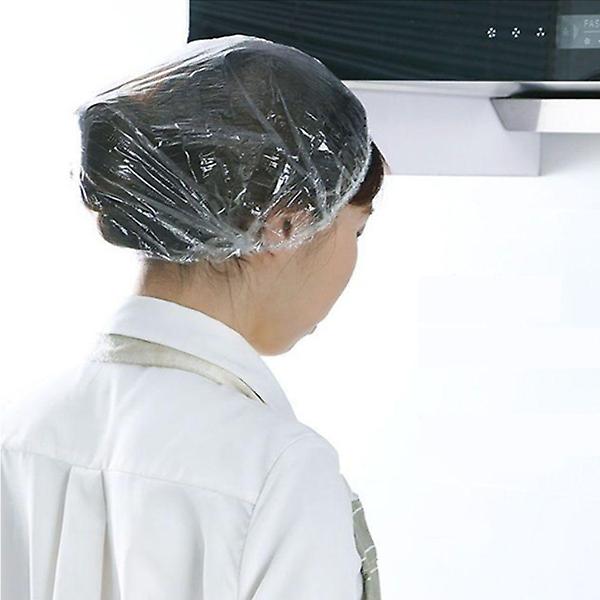  일회용 비닐 헤어캡 비닐샤워캡 염색모자 100P
