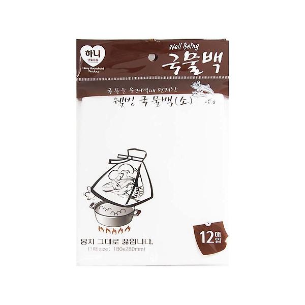  하니 웰빙 국물백 소 12매 x 5팩