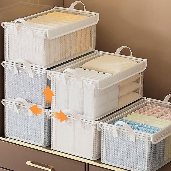  올투명 수납 공간 리빙 박스 옷정리함 정리함 수납함