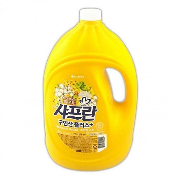  섬유유연제 로맨틱 코튼향 D 3100ml 구연산플러스 샤