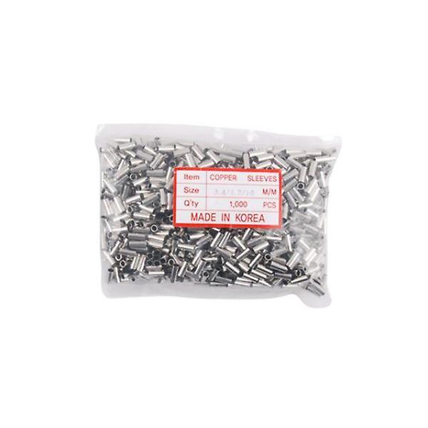  와이어 연결 마감부속 슬리브 니켈 4.2x10 1000개 봉