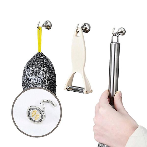  강력 네오디움 자석 튼튼한 만능 자석후크 10개