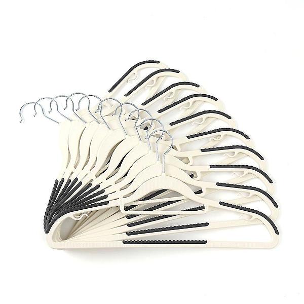  이시아르 논슬립 옷걸이 흘림방지 블랙 10P세트