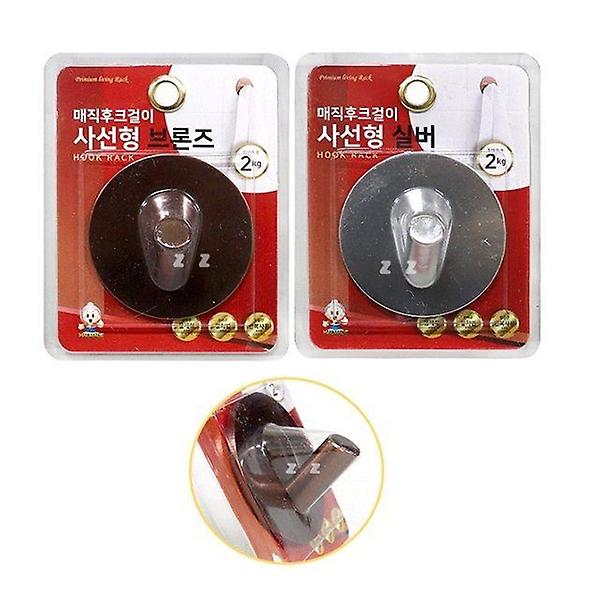  사선형 부착 스텐 후크걸이 1p 다용도걸이