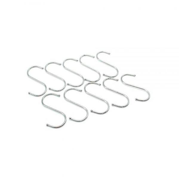  선반 행거 다용도 에스고리 10P 4.5x9.3cm 에스자고리