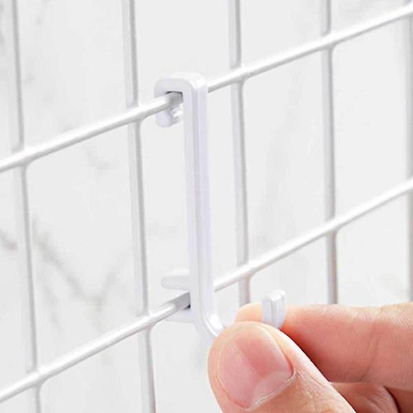  걸이 고리 와이어 진열 후크 12P 망후크 네트망