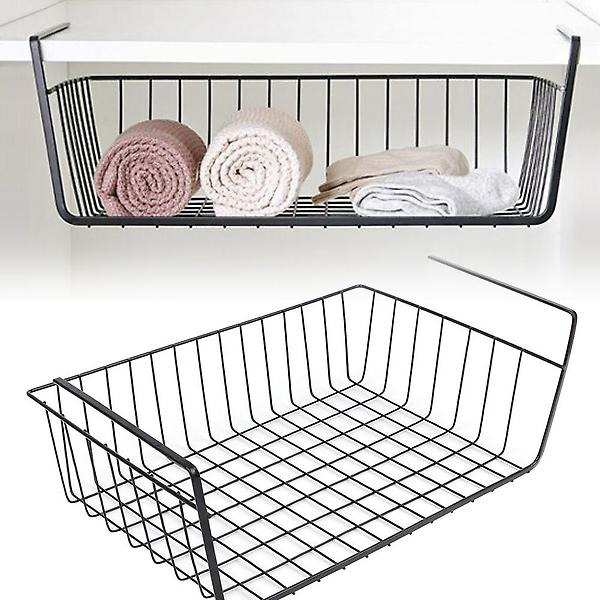  틈새 선반트레이 주방 선반/옷장/책상 거치철망수납함