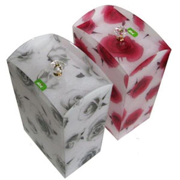  아크릴 휴지통 쓰레기통 직사각 인테리어 휴지통 대형