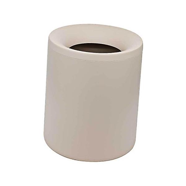  카파맥스 도넛 오픈형 휴지통 8L 베이지 오픈쓰레기통