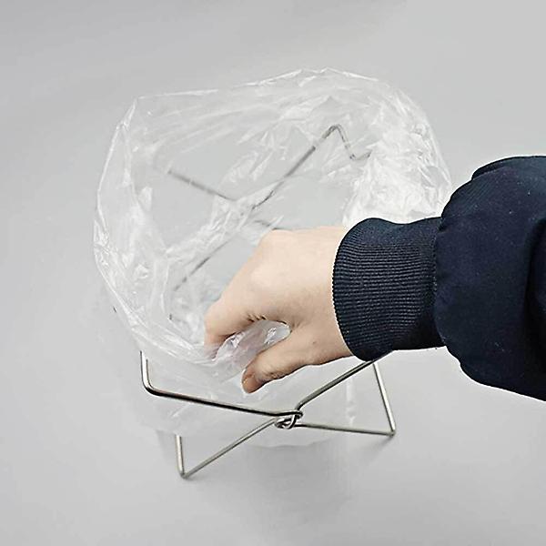  비닐봉지 접이식 휴지통 봉투 거치대 음식물 쓰레기