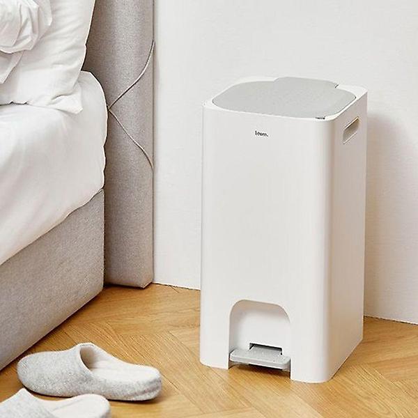  사무실쓰레기통 1P 페달 휴지통 편리한 쓰래기통