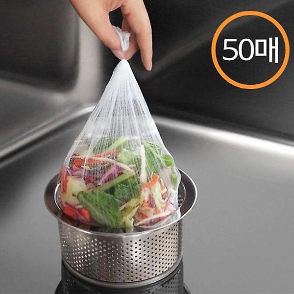  키친아트 싱크대 음식물 거름망 배수구 거름망 50매