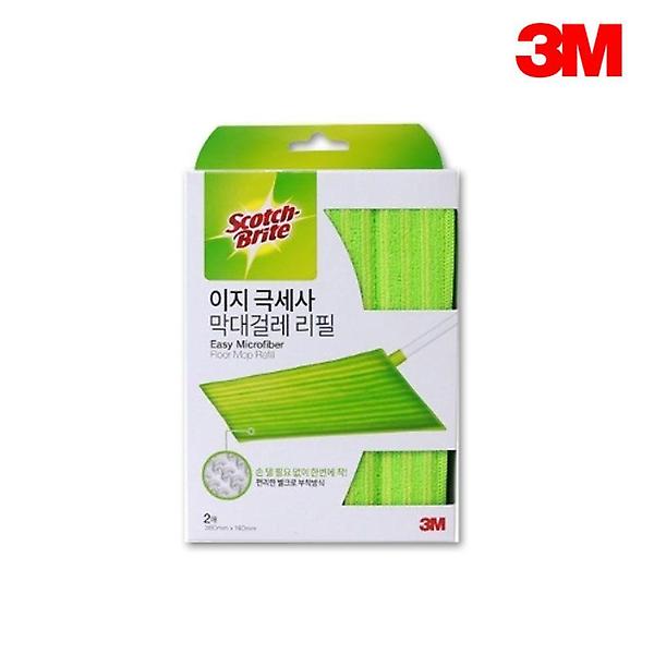  3M 이지 극세사 막대걸레 리필 2매 380mm x 140mm