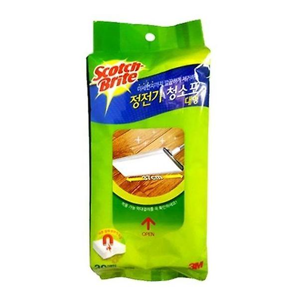  3M 올터치 막대걸레 정전기 청소포 대형30매입