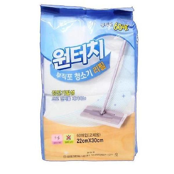  (SM)부직포 청소기 리필용 60매 정전기청소포