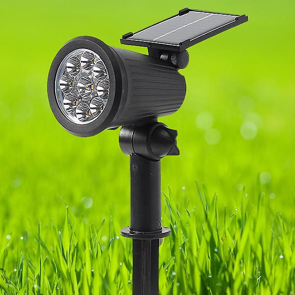  솔라가든 뷰 9구 LED 태양광 정원등 H-14(웜색)