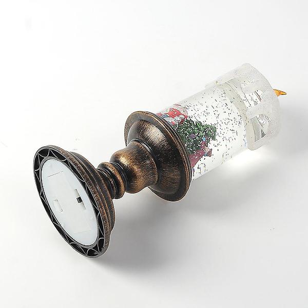  [도토로]LED 크리스마스 스노우볼 오르골(성탄 촛대)