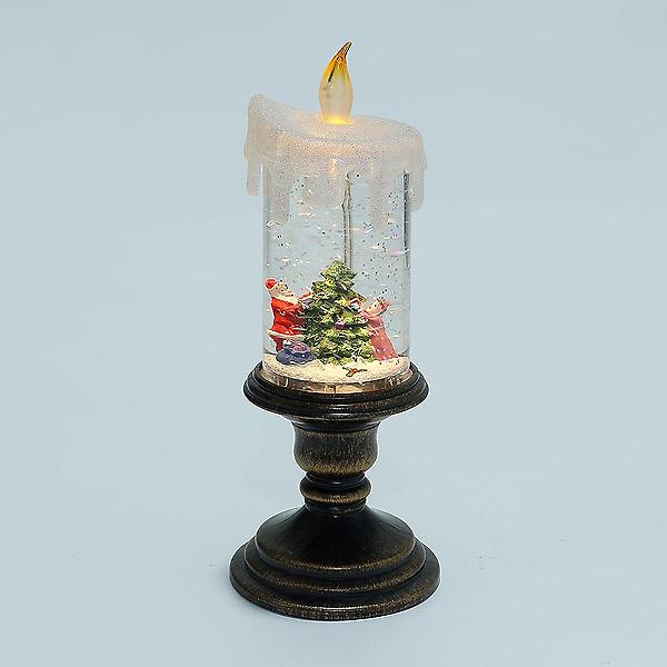  [도토로]LED 크리스마스 스노우볼 오르골(성탄 촛대)