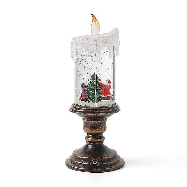  [도토로]LED 크리스마스 스노우볼 오르골(성탄 촛대)