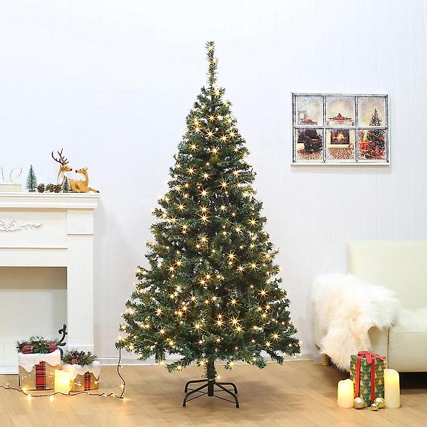  [도토로]180cm 겨울동화 크리스마스 트리 + 300구 웜색 LED 전구 기획세트