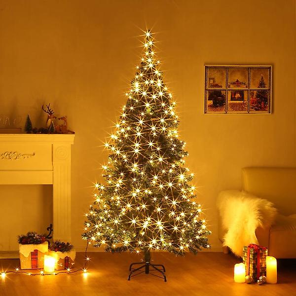  [도토로]180cm 겨울동화 크리스마스 트리 + 300구 웜색 LED 전구 기획세트