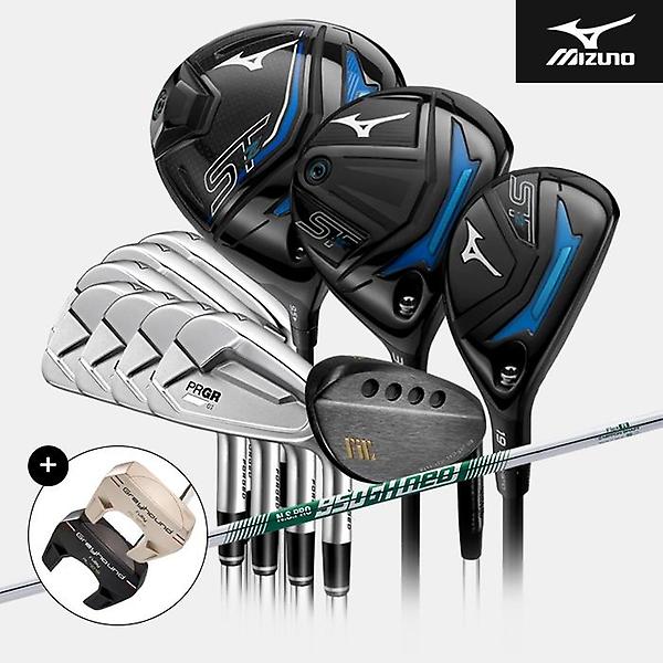  [퍼터 증정]미즈노 ST-Z 230&PRGR 01 스틸 조합 풀세트[남성용][12PC/7i/4번~PW,52,56][NS PRO 950 NEO]