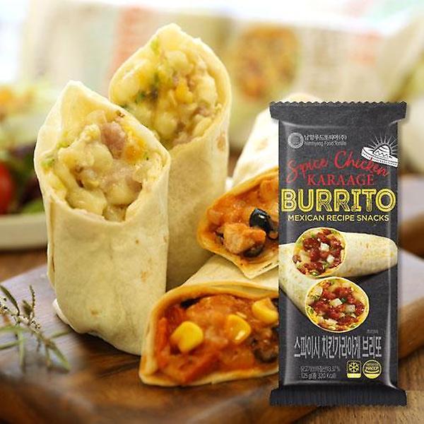  [BURRITO] 스파이시치킨가라아게 브리또 125g×10개입