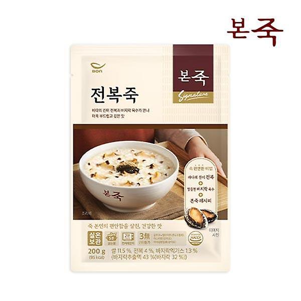  [본죽] 전복죽(파우치) 200g×5입