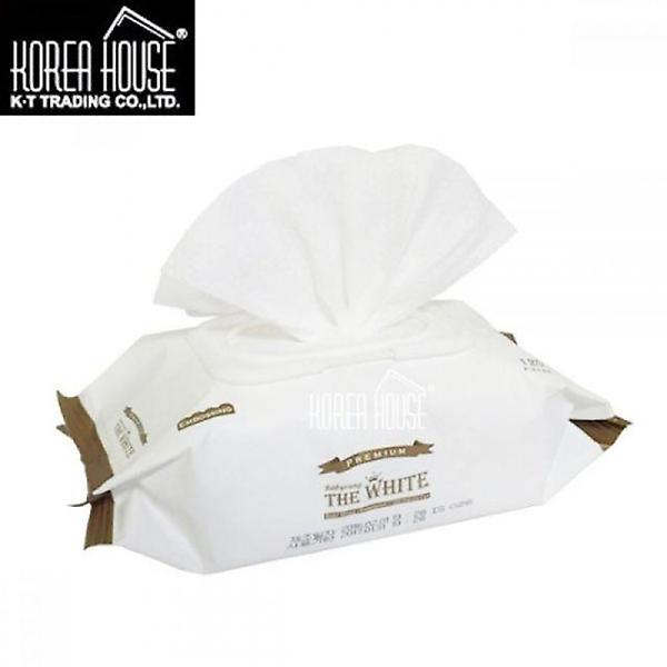  베비랑 프리미엄 엠보싱 물티슈 더 화이트 캡형 120매