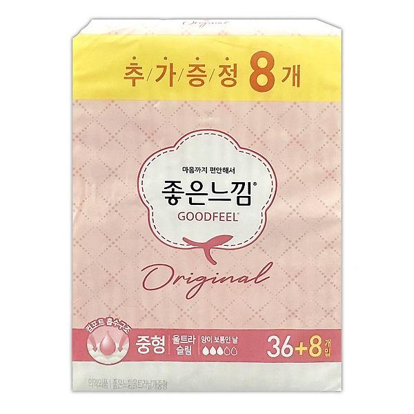  좋은느낌 울트라 날개 중형 44P 생리대 -O