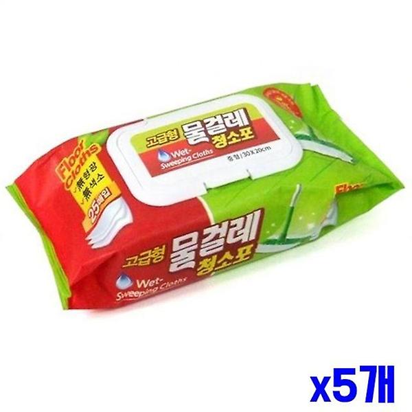  고급형 부직포 물걸레 청소포 25매 x5개