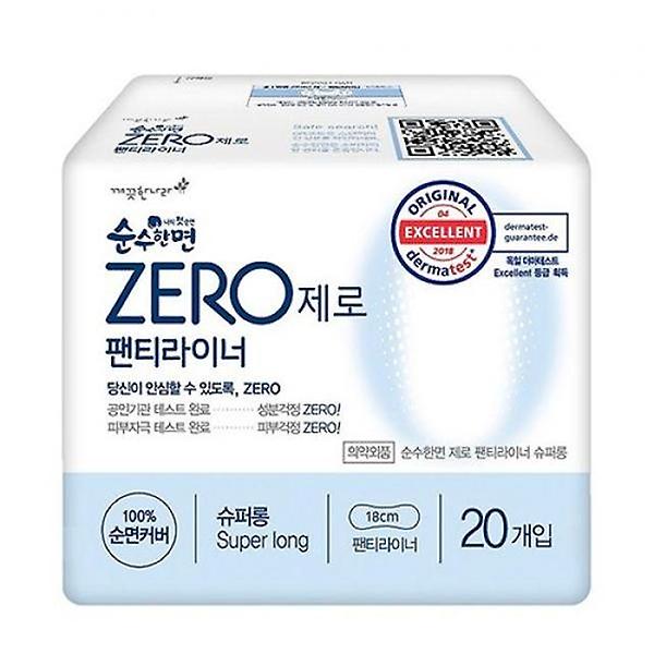  깨끗한나라 순수한면 ZERO 순면 라이너롱 20P 3개