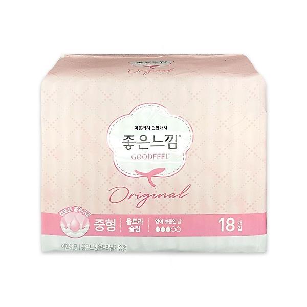  좋은느낌 오리지널 울트라 날개 중형 18매